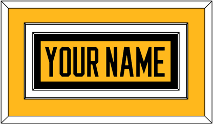 Pittsburgh Nameplate - Alternate Gold (2018-2021) - Signature Tier 2