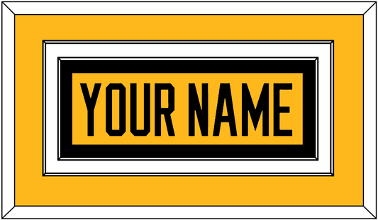 Pittsburgh Nameplate - Alternate Gold (2018-2021) - Signature Tier 2