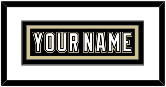 Pittsburgh Nameplate - Black Jersey (2000-2007) - Signature Tier 1
