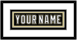 Pittsburgh Nameplate - Black Jersey (2000-2007) - Double Mat 1