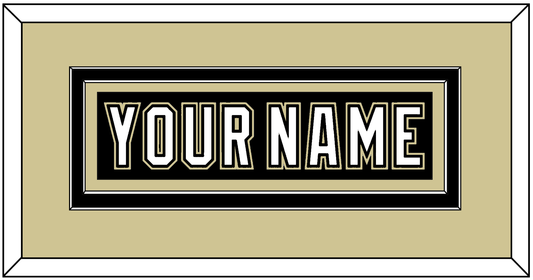 Pittsburgh Nameplate - Black Jersey (2000-2007) - Signature Tier 2