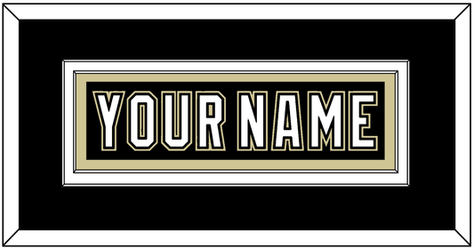 Pittsburgh Nameplate - Black Jersey (2000-2007) - Signature Tier 3