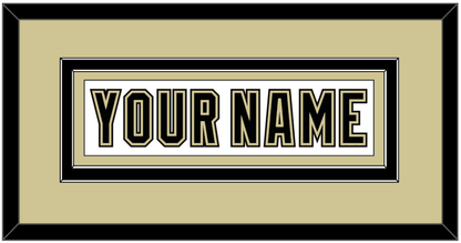 Pittsburgh Nameplate - White Jersey (2002-2007) - Signature Tier 2