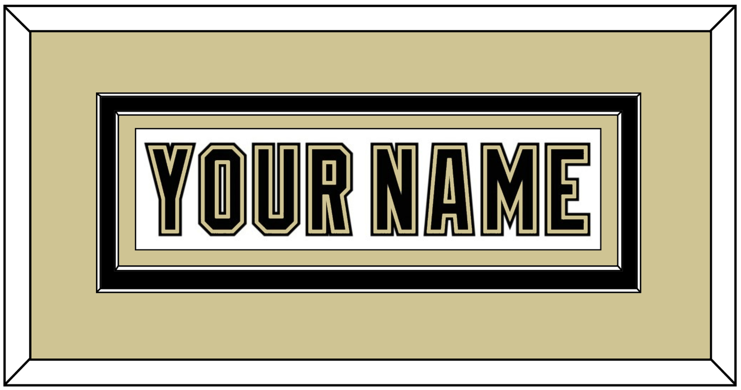 Pittsburgh Nameplate - White Jersey (2002-2007) - Signature Tier 2