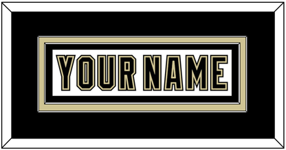 Pittsburgh Nameplate - Road White (2007-2016) - Signature Tier 3