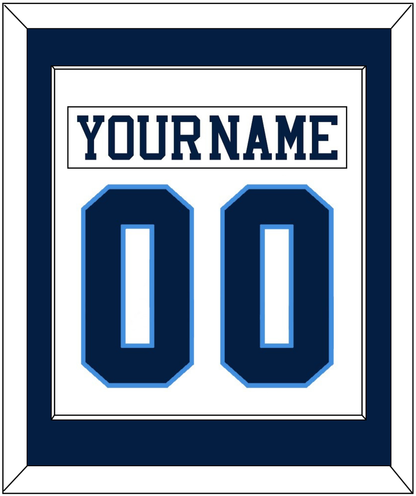 Pittsburgh Nameplate & Number (Back) Combined - Home White (1977-1980) - Essential Tier 1