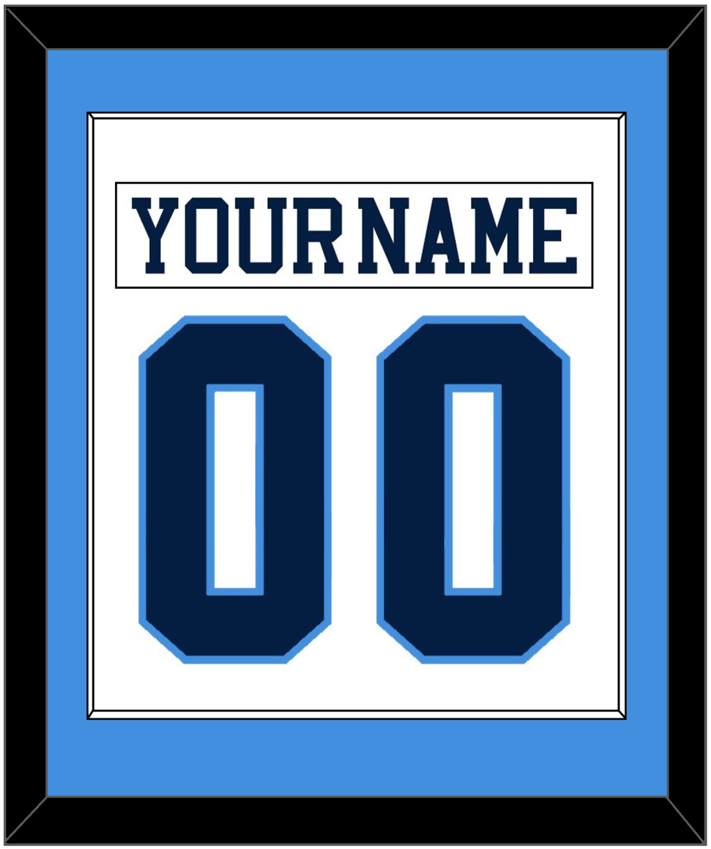 Pittsburgh Nameplate & Number (Back) Combined - Home White (1977-1980) - Essential Tier 2