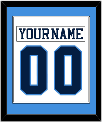 Pittsburgh Nameplate & Number (Back) Combined - Home White (1977-1980) - Essential Tier 2