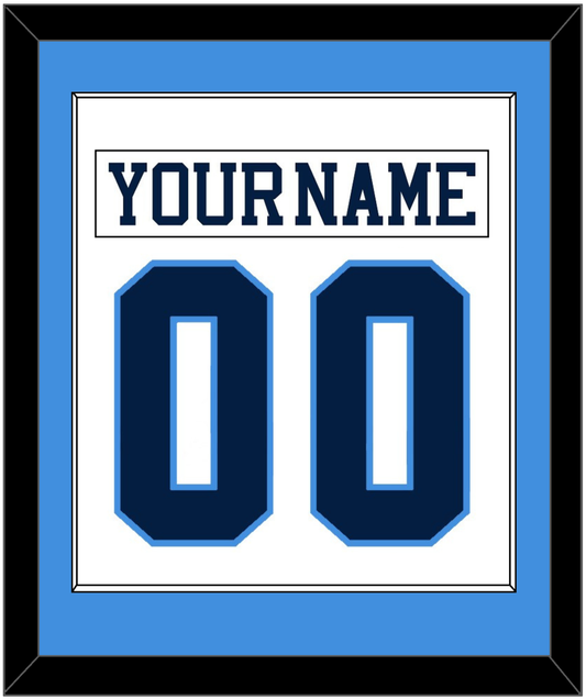 Pittsburgh Nameplate & Number (Back) Combined - Home White (1977-1980) - Essential Tier 2