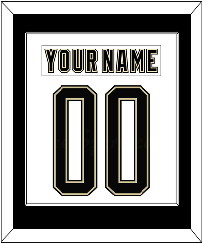 Pittsburgh Nameplate & Number (Back) Combined - 2014 Stadium Series White - Essential Tier 1