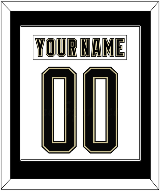 Pittsburgh Nameplate & Number (Back) Combined - 2014 Stadium Series White - Essential Tier 1