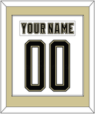 Pittsburgh Nameplate & Number (Back) Combined - 2014 Stadium Series White - Single Mat 2