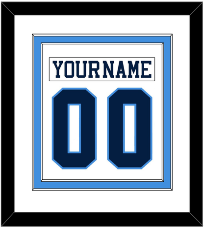 Pittsburgh Nameplate & Number (Back) Combined - Home White (1977-1980) - Signature Tier 1