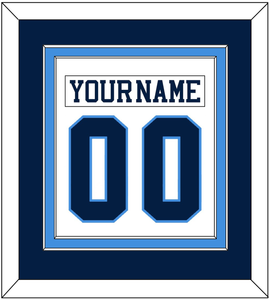 Pittsburgh Nameplate & Number (Back) Combined - Home White (1977-1980) - Double Mat 2