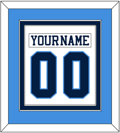 Pittsburgh Nameplate & Number (Back) Combined - Home White (1977-1980) - Signature Tier 3