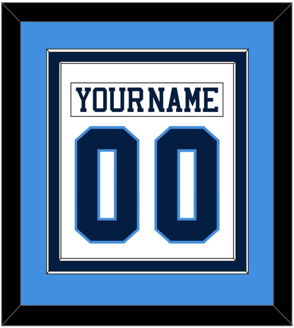 Pittsburgh Nameplate & Number (Back) Combined - Home White (1977-1980) - Signature Tier 3