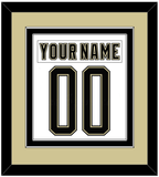 Pittsburgh Nameplate & Number (Back) Combined - 2014 Stadium Series White - Double Mat 3
