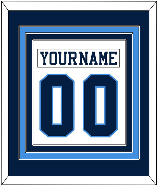 Pittsburgh Nameplate & Number (Back) Combined - Home White (1977-1980) - Premier Tier 2