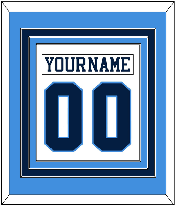 Pittsburgh Nameplate & Number (Back) Combined - Home White (1977-1980) - Triple Mat 3