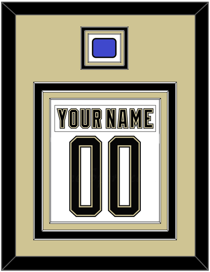 Pittsburgh Nameplate & Number (Back) Combined With Jersey Patch - 2014 Stadium Series White - Premier Tier 2