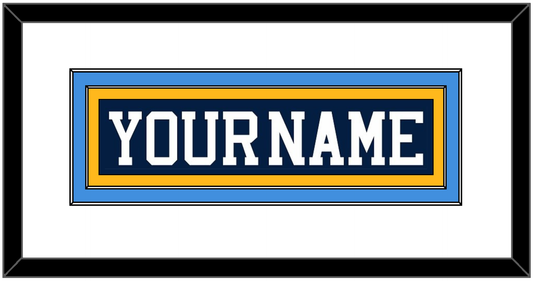 Pittsburgh Nameplate - Road Blue (1977-1980) - Signature Tier 2
