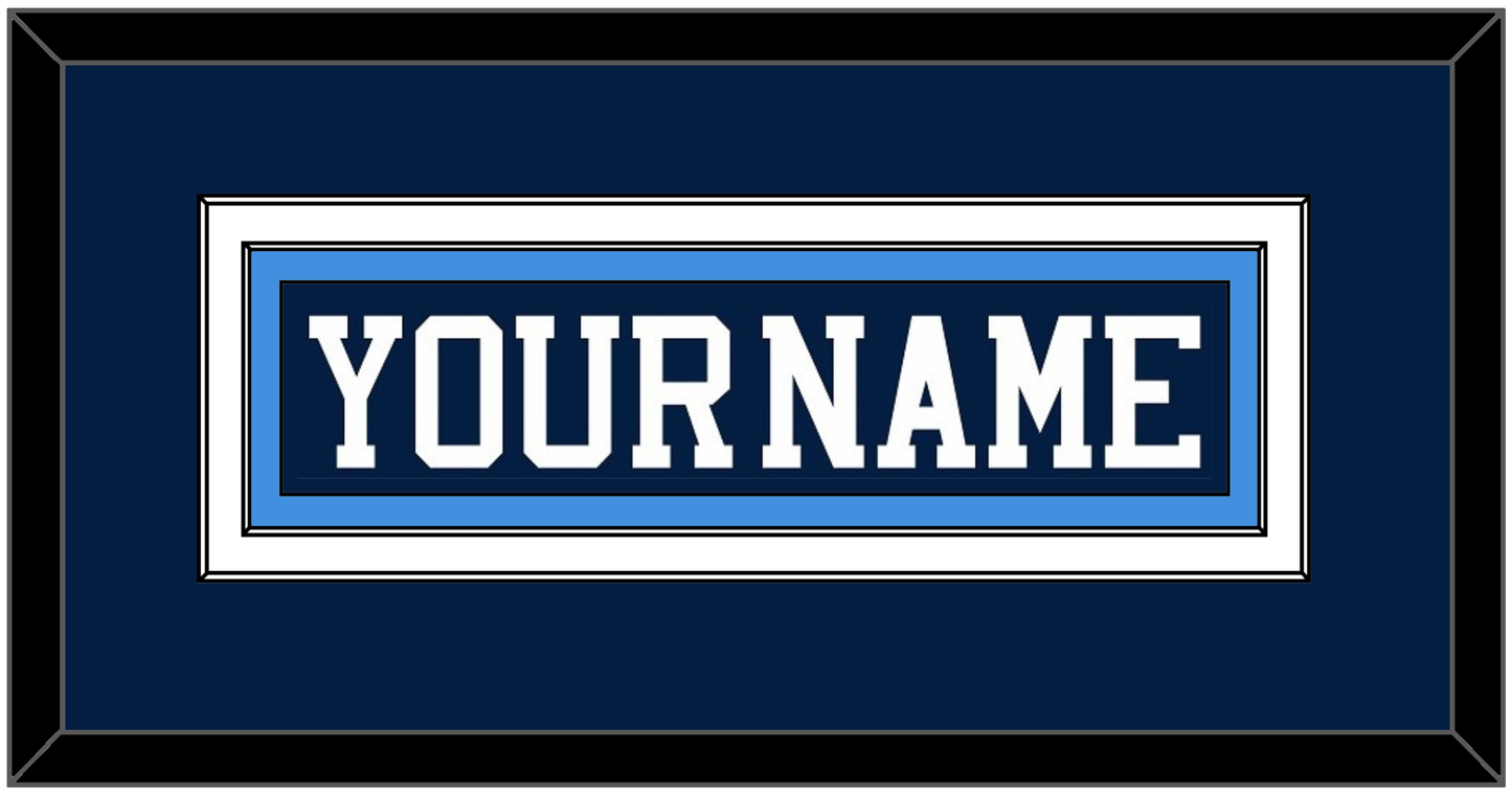 Pittsburgh Nameplate - Road Blue (1977-1980) - Signature Tier 3