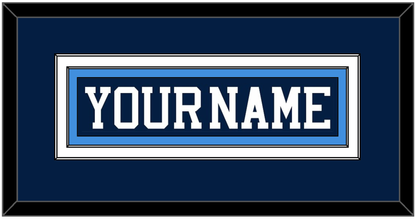 Pittsburgh Nameplate - Road Blue (1977-1980) - Signature Tier 3