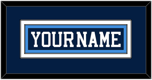 Pittsburgh Nameplate - Road Blue (1977-1980) - Signature Tier 3
