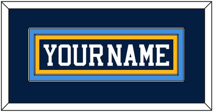 Pittsburgh Nameplate - Road Blue (1977-1980) - Signature Tier 4