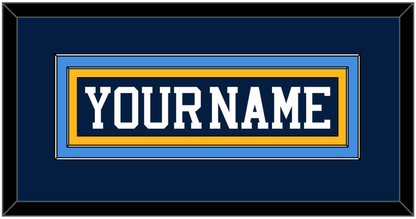 Pittsburgh Nameplate - Road Blue (1977-1980) - Signature Tier 4