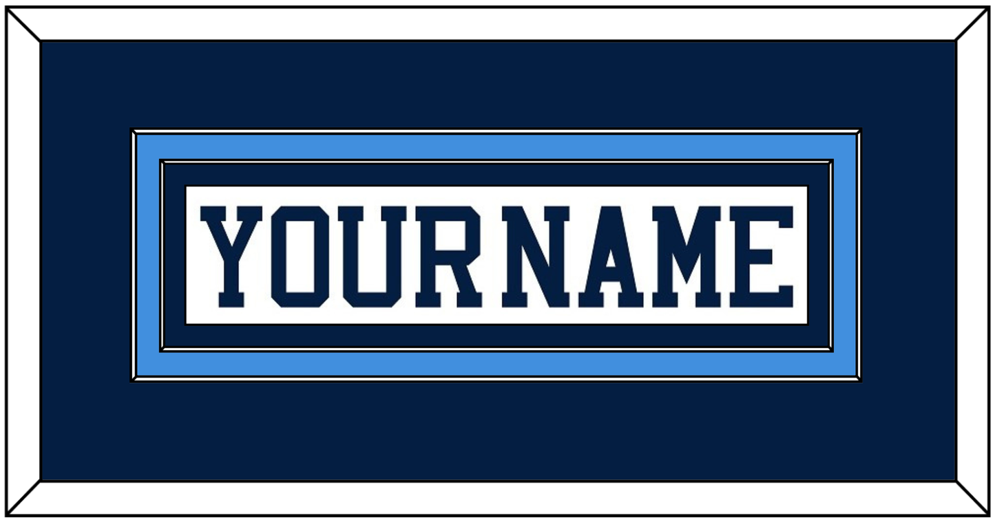 Pittsburgh Nameplate - Home White (1977-1980) - Signature Tier 2