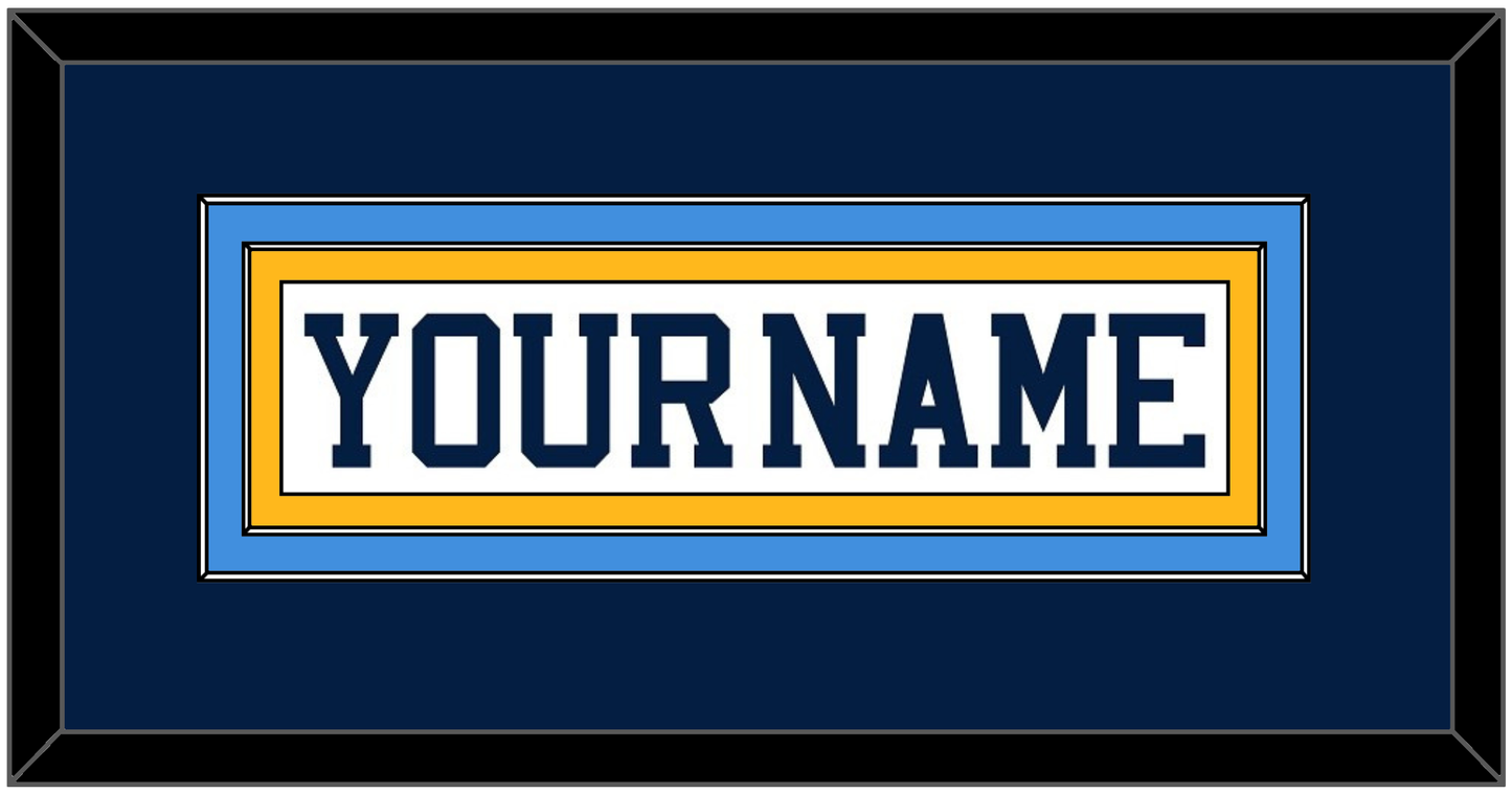 Pittsburgh Nameplate - Home White (1977-1980) - Signature Tier 3