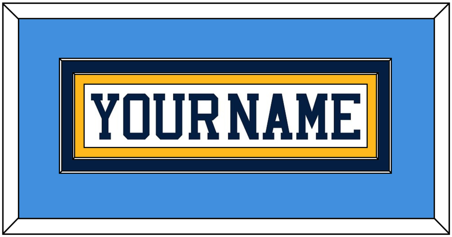 Pittsburgh Nameplate - Home White (1977-1980) - Signature Tier 5