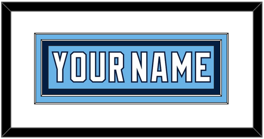 Pittsburgh Nameplate - 2008 Winter Classic Powder Blue - Signature Tier 1