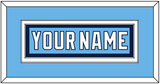 Pittsburgh Nameplate - 2008 Winter Classic Powder Blue - Double Mat 2