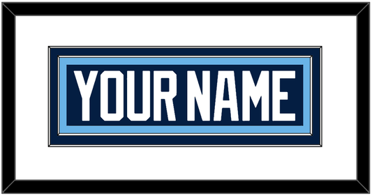Pittsburgh Nameplate - 2011 Winter Classic Blue - Signature Tier 1