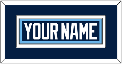 Pittsburgh Nameplate - 2011 Winter Classic Blue - Signature Tier 2
