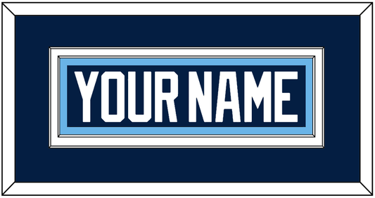Pittsburgh Nameplate - 2011 Winter Classic Blue - Signature Tier 2