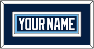 Pittsburgh Nameplate - 2011 Winter Classic Blue - Double Mat 2