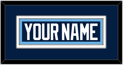 Pittsburgh Nameplate - 2011 Winter Classic Blue - Signature Tier 2