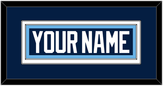 Pittsburgh Nameplate - 2011 Winter Classic Blue - Signature Tier 2