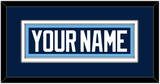 Pittsburgh Nameplate - 2011 Winter Classic Blue - Double Mat 2