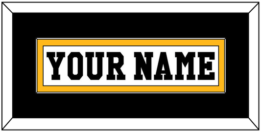 Pittsburgh Nameplate - Home White (1984-1988) - Essential Tier 3