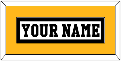 Pittsburgh Nameplate - Home White (1984-1988) - Essential Tier 2