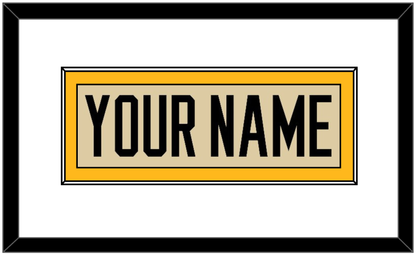 Pittsburgh Nameplate - 2023 Winter Classic Tan - Essential Tier 1