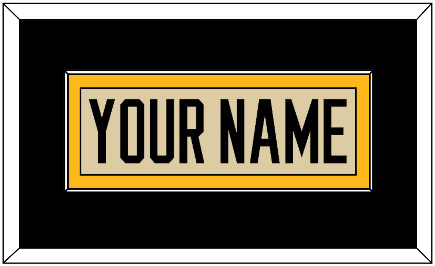 Pittsburgh Nameplate - 2023 Winter Classic Tan - Essential Tier 2