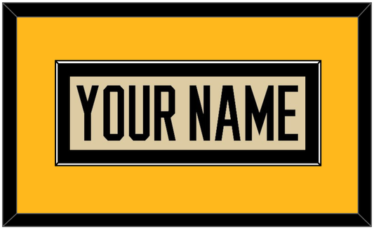 Pittsburgh Nameplate - 2023 Winter Classic Tan - Essential Tier 3