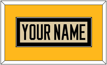 Pittsburgh Nameplate - 2023 Winter Classic Tan - Essential Tier 3