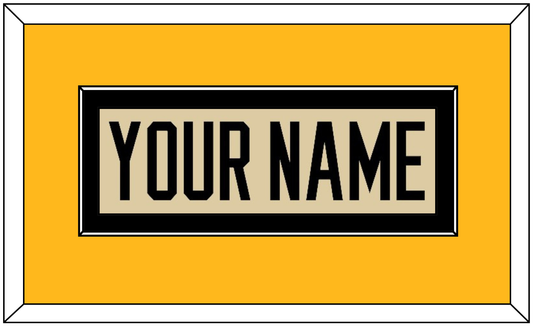 Pittsburgh Nameplate - 2023 Winter Classic Tan - Essential Tier 3