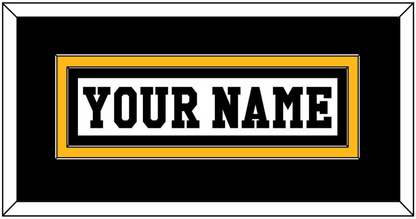 Pittsburgh Nameplate - Home White (1984-1988) - Signature Tier 3